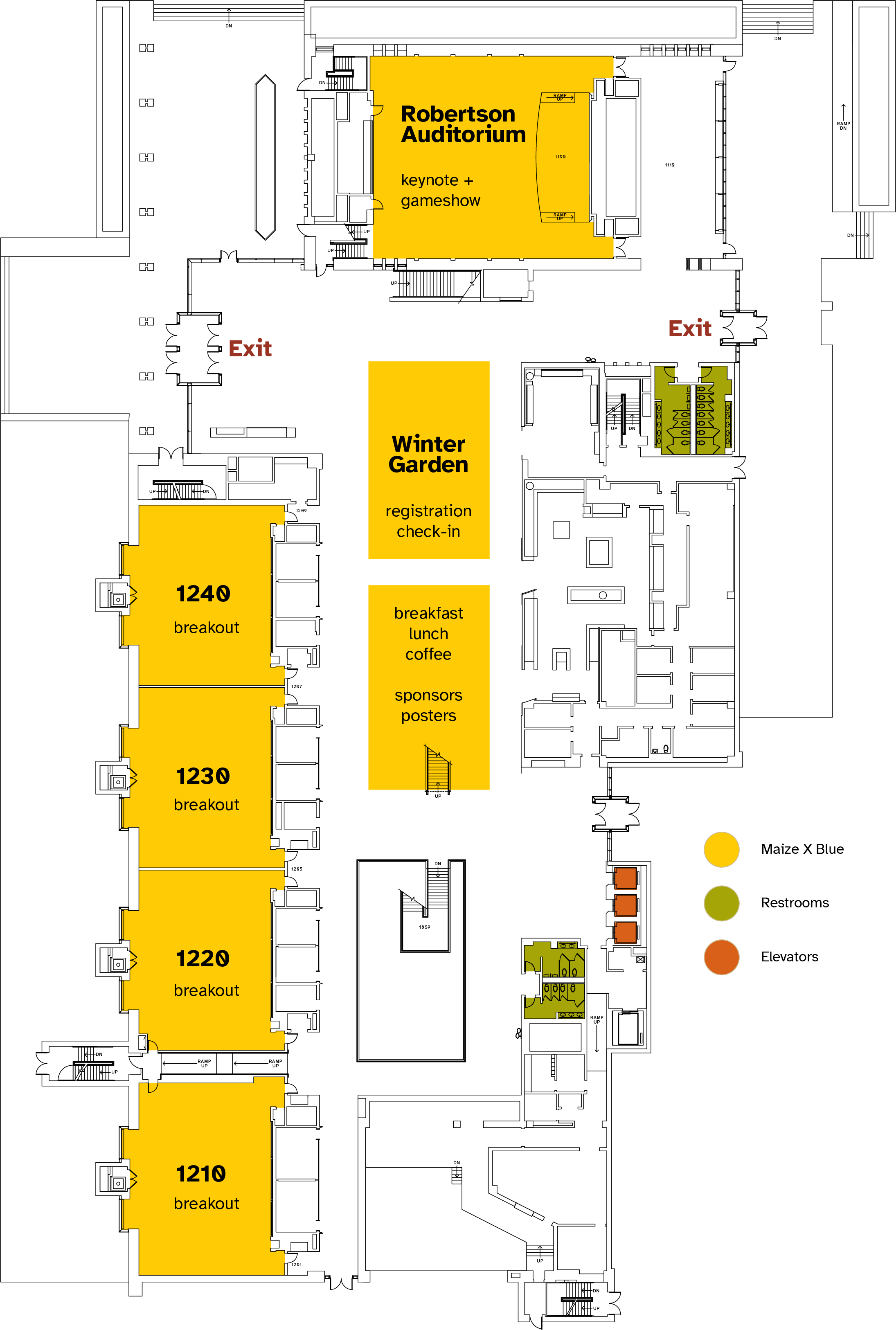 Ross First Floor Map